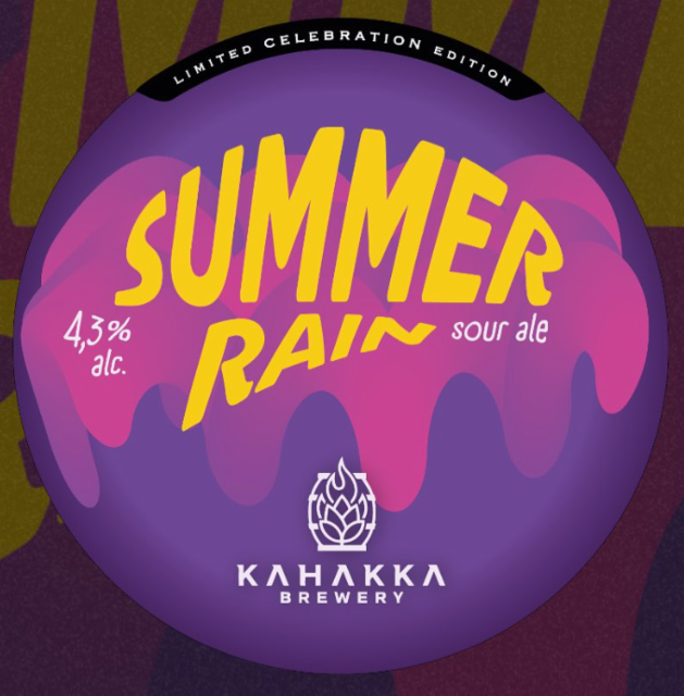 Summer Rain 4.3%, Kahakka Brewery, Finland