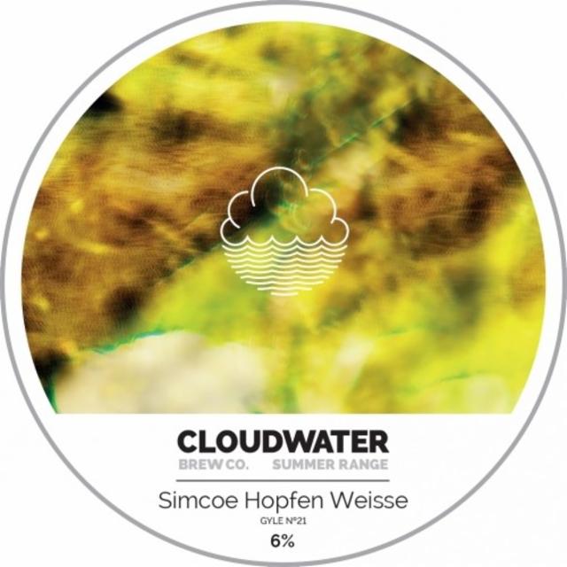 Summer Range Simcoe Hopfen Weisse 6.0%, Cloudwater Brew Co., England