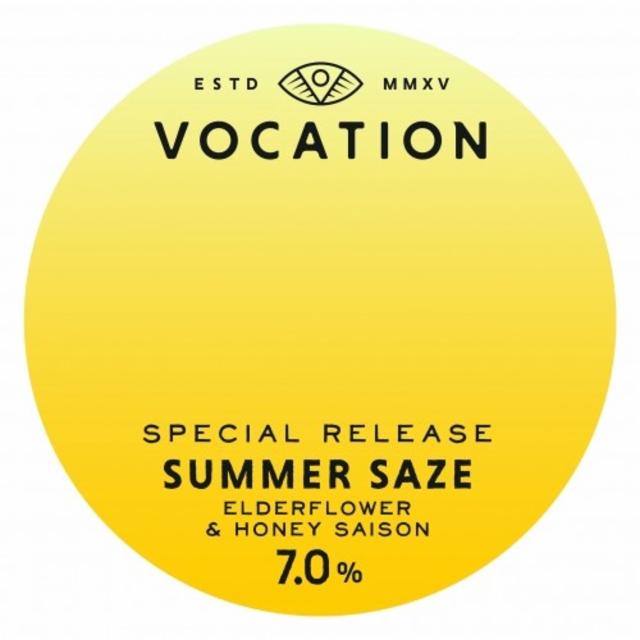 Summer Saze 7.0%, Vocation Brewery, England