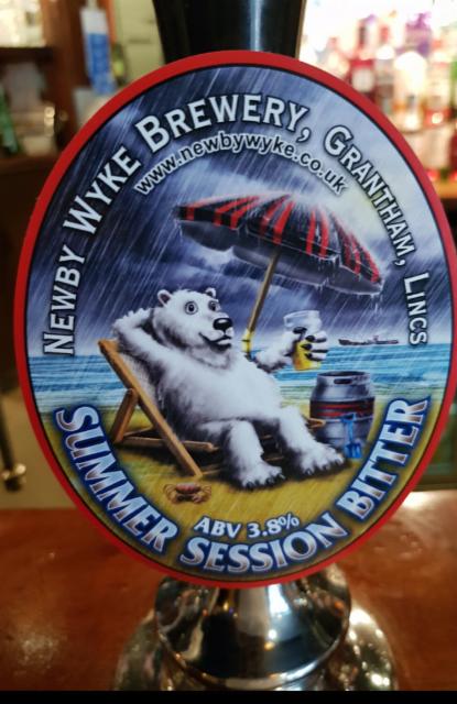 Summer Session Bitter 3.8%, Newby Wyke Brewery, England