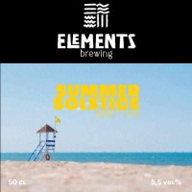 Summer Solstice 5.5%, Elements Brewing, France