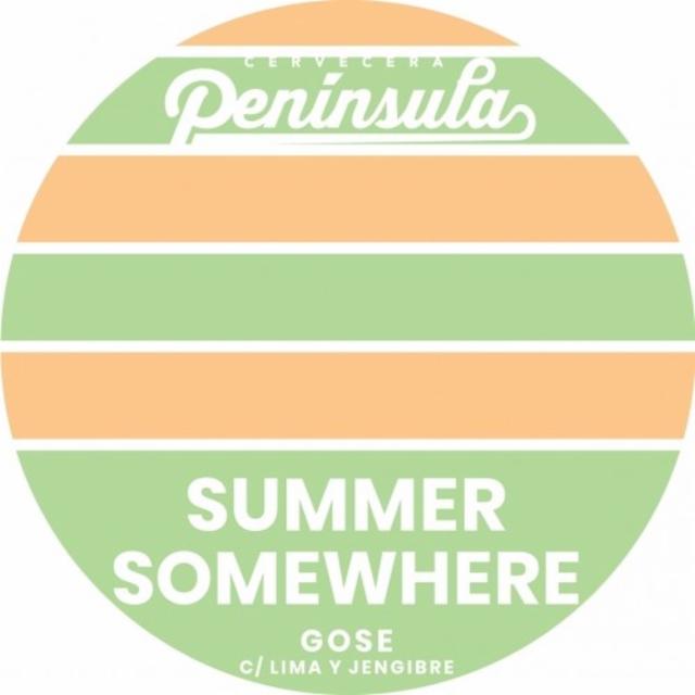 Summer Somewhere 5.0%, Cervecera Península, Spain