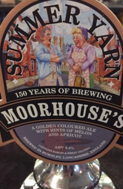 Summer Yarn 4.4%, Moorhouse's Brewery, England