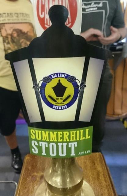 Summerhill Stout 4.4%, Big Lamp, England