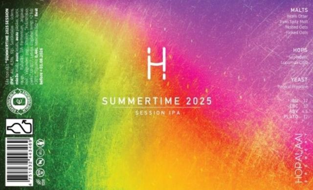 Summertime 2025 4.5%, Hopalaa, Latvia