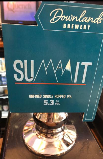 Summit 5.3%, Downlands Brewery, England