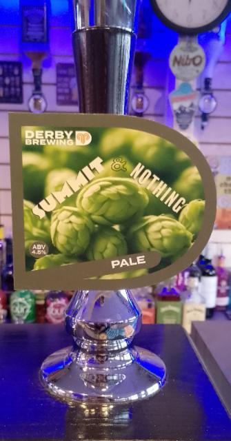 Summit and Nothing 4.5%, Derby Brewing, England