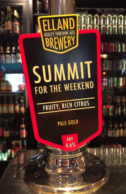 Summit For The Weekend 4.6%, Elland Brewery, England
