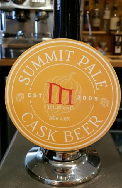 Summit Pale 4.6%, Milestone Brewery, England