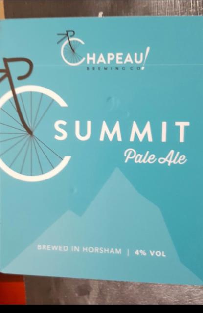 Summit Pale Ale, Chapeau Brewing