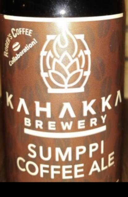 Sumppi Coffee Ale 5.0%, Kahakka Brewery, Finland