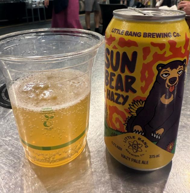 Sun Bear Hazy, Little Bang Brewing Co.