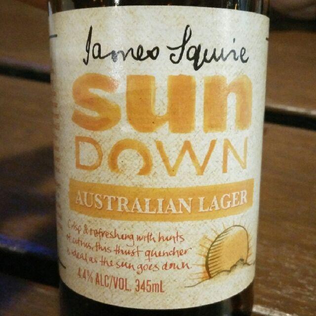 Sun Down 4.4%, James Squire Brewhouse, Australia