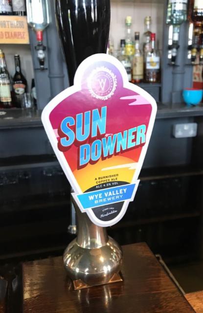 Sun Downer 4.5%, Wye Valley Brewery Limited, England