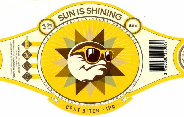 Sun Is Shining 4.5%, Brasserie La Bouquine, France