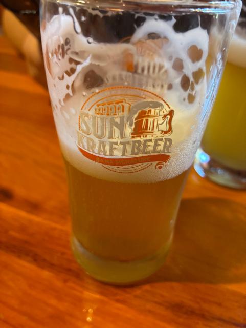 Sun kraft beer 4.6%, Ba Na Brew House, Vietnam