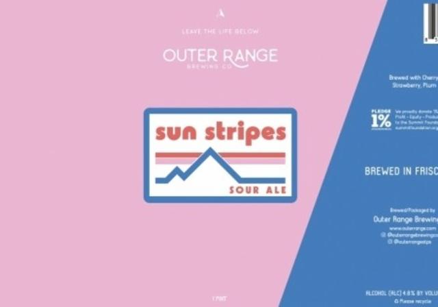 Sun Stripes 4.8%, Outer Range Brewing Co. (France), France