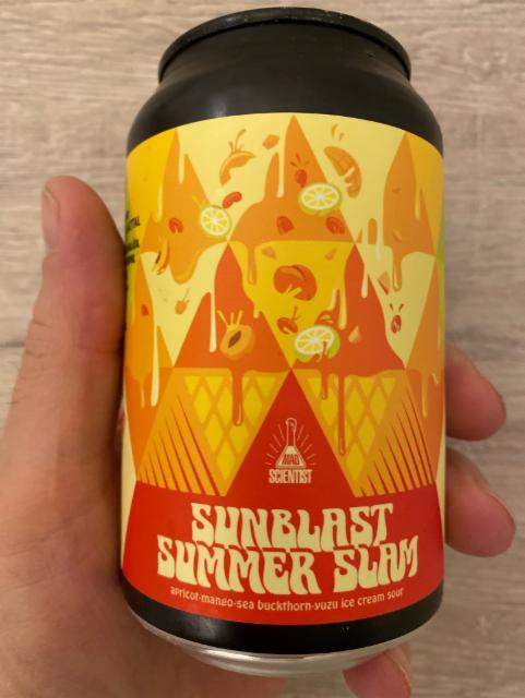 Sunblast summer slam 3.2%, Mad Scientist, Hungary