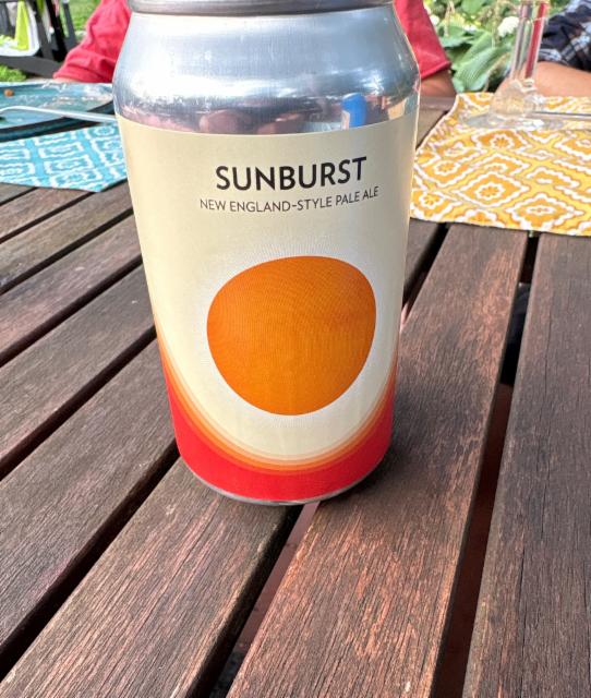 Sunburst new england style pale ale, Storm Stayed Brewing Company