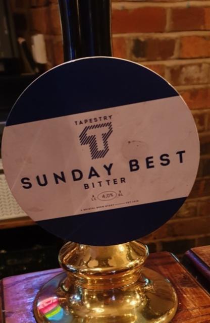 Sunday Best 4.0%, Tapestry Brewery, England