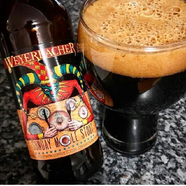 Sunday Mole Stout 11.3%, Weyerbacher Brewing Co., United States