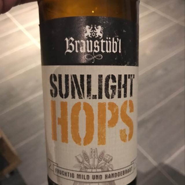 Sunlight Hops 4.6%, Darmstädter Privatbrauerei, Germany