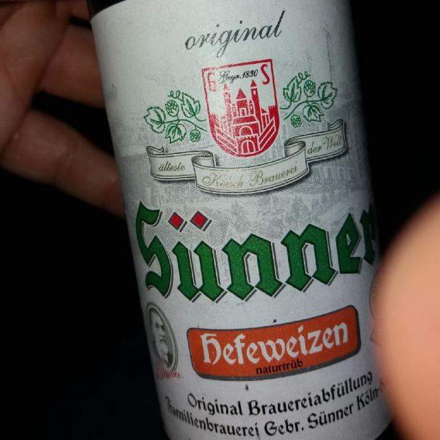 Sünner Weizen 4.9%, Sünner Brauerei und Brennerei, Germany