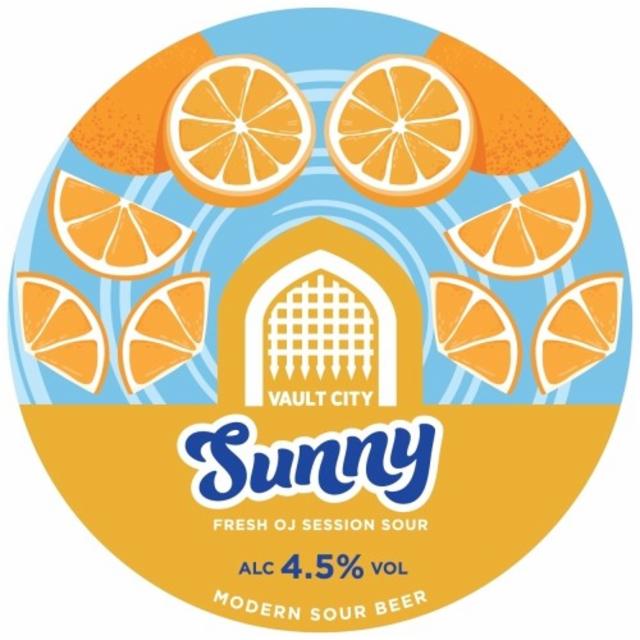 Sunny 4.5%, Vault City Brewing, Scotland