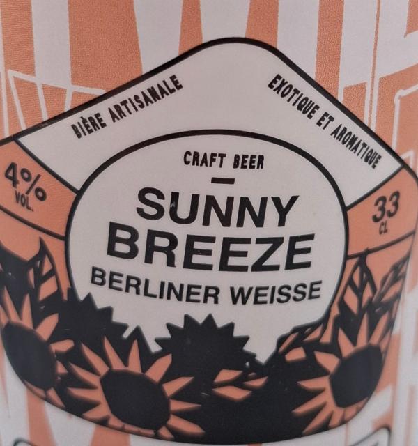 sunny breeze 4.0%, Toulouse Anywhere Beer Factory, France