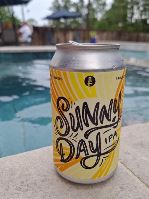 Sunny Day IPA 7.0%, Galveston Bay Brewing, United States