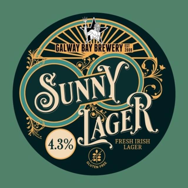 Sunny Lager 4.3%, Galway Bay Brewery, Ireland