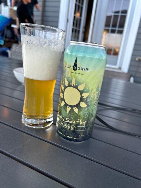 Sunny sidehop 5.7%, Microbrasserie L'Esprit de Clocher, Canada