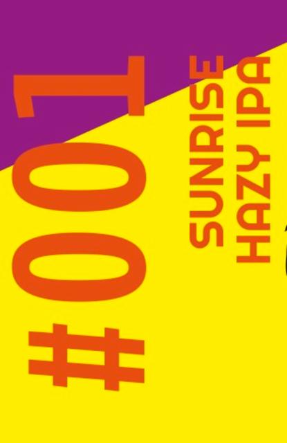 #001 Sunrise Hazy IPA 5.2%, Full Taste Beer, Finland