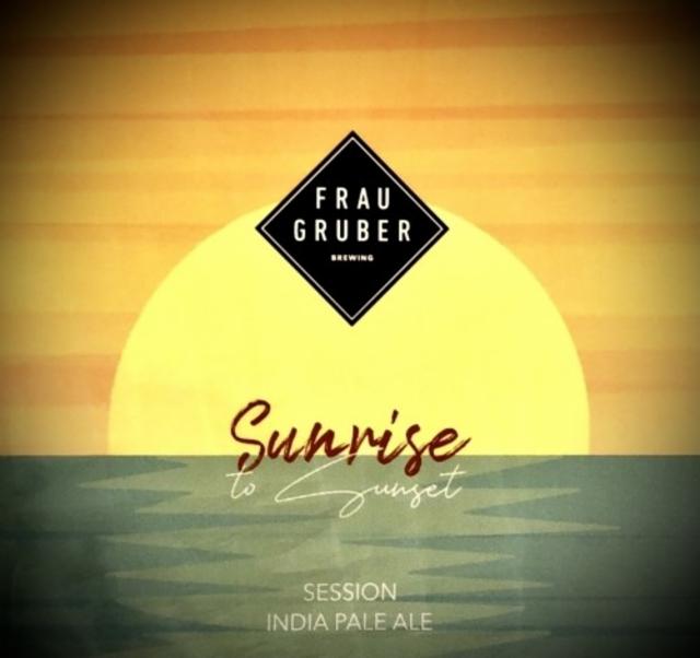 Sunrise To Sunset 4.5%, FrauGruber Brewing, Germany