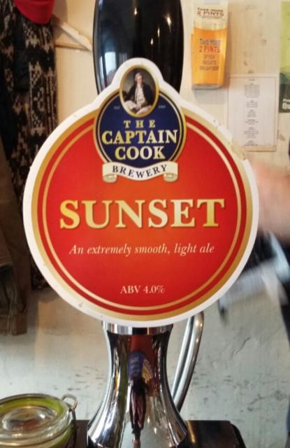 Sunset 4.0%, The Captain Cook Brewery, England