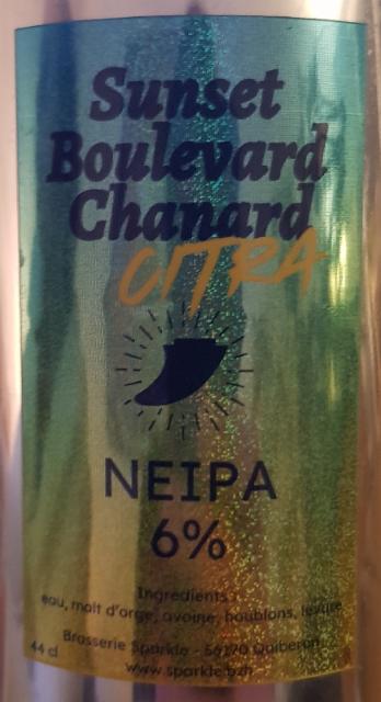 Sunset Boulevard Chanard Citra 6.0%, Sparkle, France