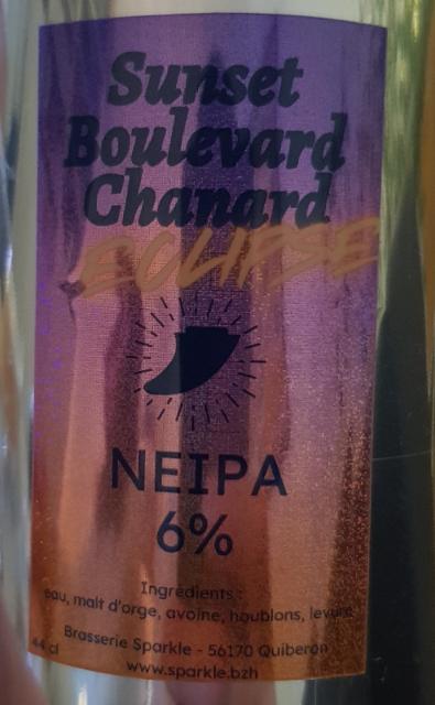 Sunset Boulevard Chanard Eclipse 6.0%, Sparkle, France