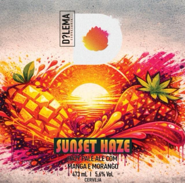 Sunset Haze 5.6%, Cervejaria Dilema, Brazil