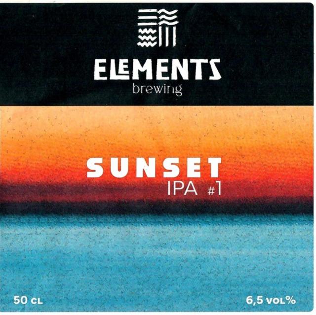Sunset IPA #1 6.5%, Elements Brewing, France