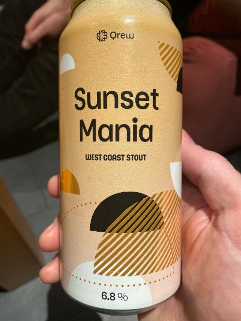 Sunset Mania 6.8%, Qrew, Switzerland