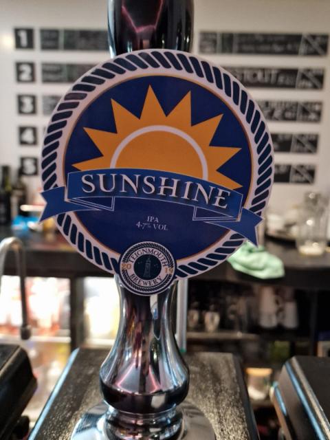 Sunshine English IPA 4.7%, Teignmouth Brewery, England