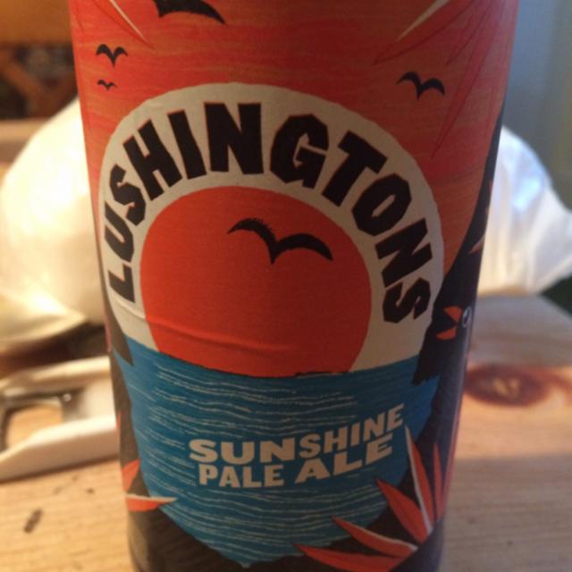 Sunshine pale ale 4.2%, Skinner's Brewery, England