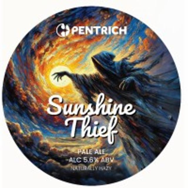 Sunshine Thief 5.6%, Pentrich Brewing, England