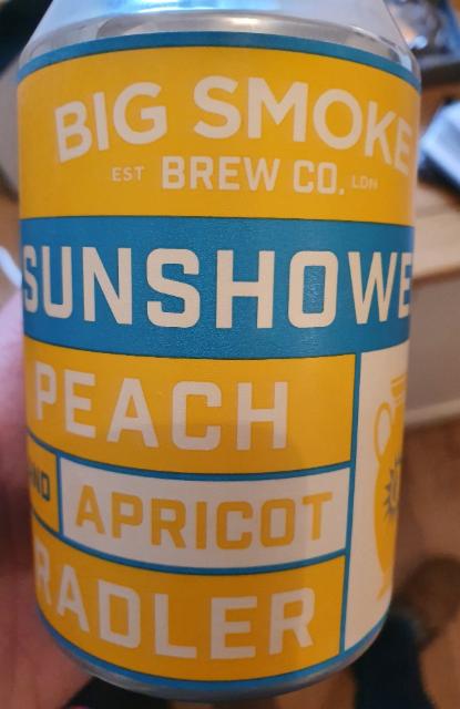 Sunshower 3.4%, Big Smoke Brew Co., England