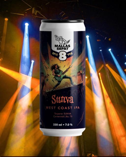 8 Epic Years: Sunva 7.0%, Mallassepät, Finland