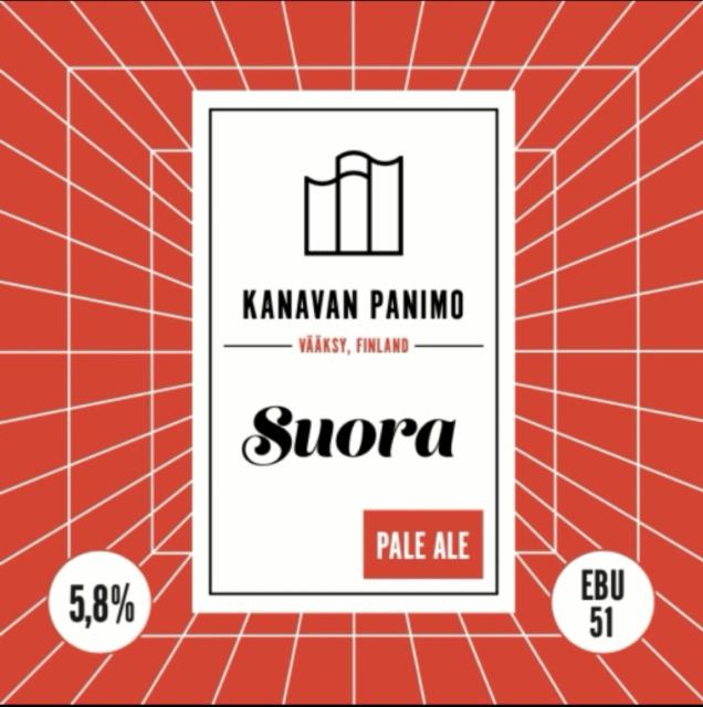 Suora 5.8%, Kanavan Panimo, Finland