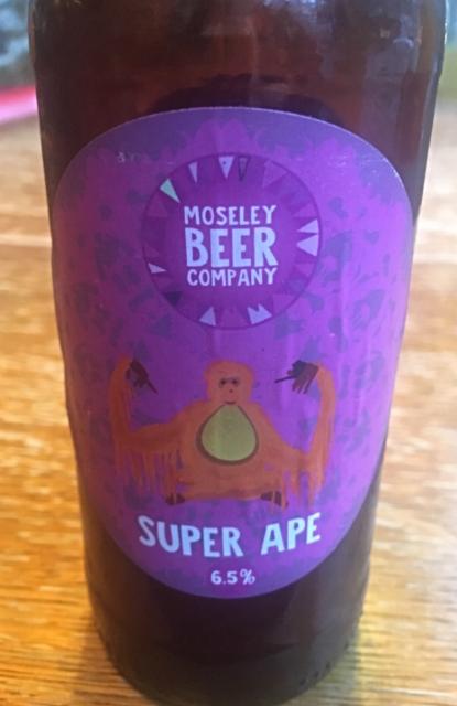 Super Ape 6.5%, Moseley Beer Co, England