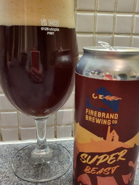Super Beast 8.0%, Firebrand Brewing Company, England