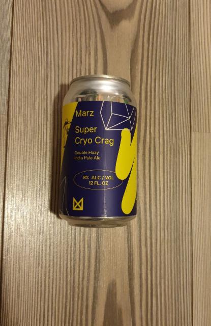 Super Cryo Crag 8.0%, Marz Community Brewing Company, United States