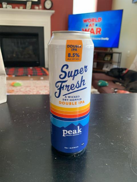 Super Fresh 8.5%, Peak Organic Brewing Co., United States